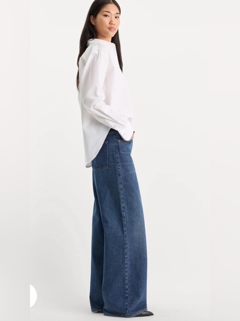 New with tags! Good American vintage low slung baggy denim